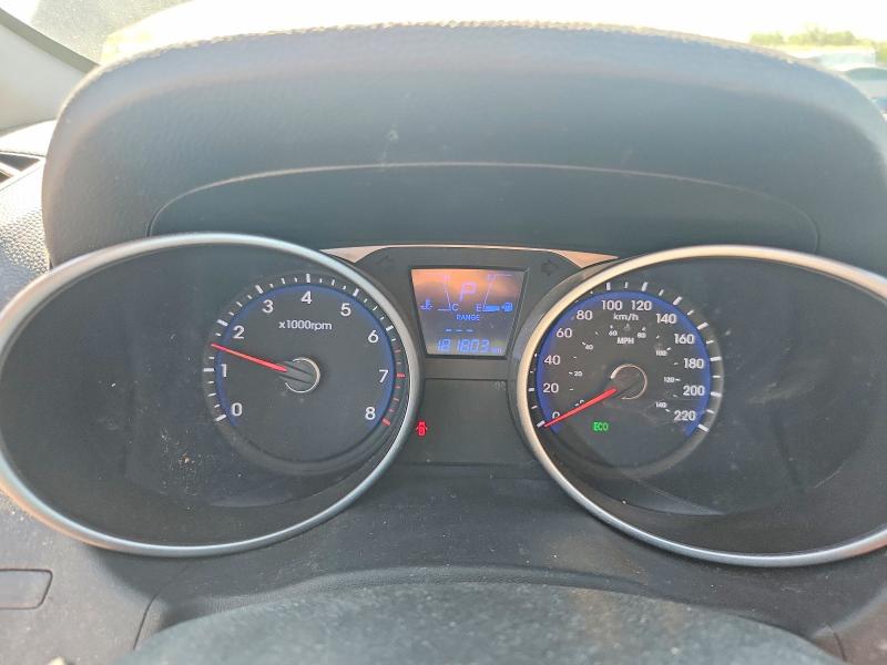2014 Hyundai Tucson VIN KM8JT3AF9EU863570 COPART salvage auction — FRONT END, Qc - Gravement Accidente, sold $625 on 2026-07-21 (photo 9)