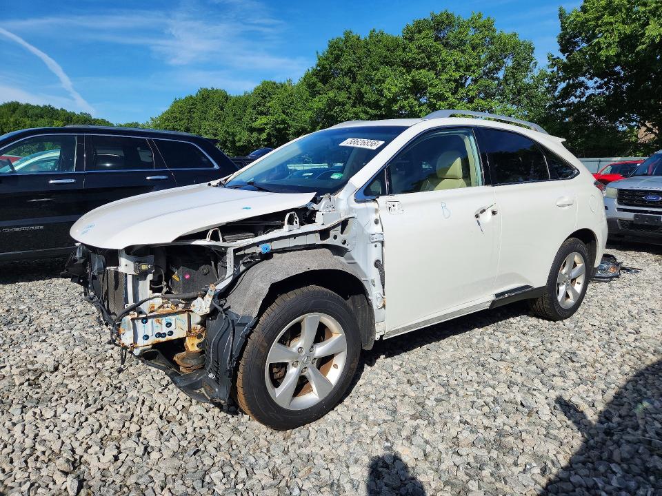 2014 Lexus Rx VIN JTJBK1BA9E2037992 COPART salvage auction — FRONT END, Ma - Cert Of Title-Reconstrctd Coll, sold $5,600 on 2026-07-02 (photo 1)