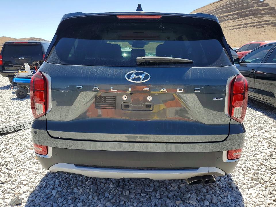 2022 Hyundai Palisade VIN KM8R4DHE8NU456388 COPART salvage auction — UNDERCARRIAGE, NV - SALVAGE TITLE, sold $6,500 on 2026-07-27 (photo 6)
