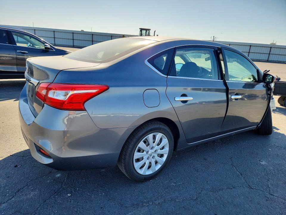 2017 Nissan Sentra VIN 3N1AB7AP0HY388712 COPART salvage auction — FRONT END, Ca - Salvage Certificate, sold $1,100 on 2026-07-09 (photo 3)