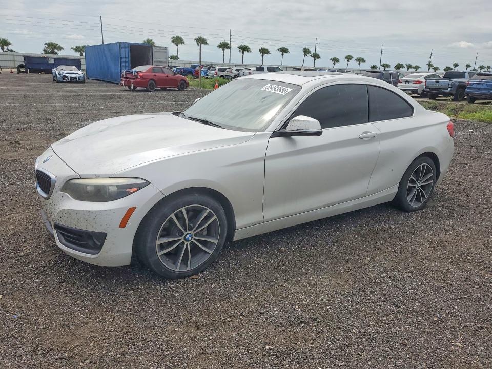 2018 BMW 2er VIN WBA2J1C58JVD08895 COPART salvage auction — FRONT END, Fl - Cert Of Title Slvg Rebuildable, sold $1,800 on 2026-08-03 (photo 1)