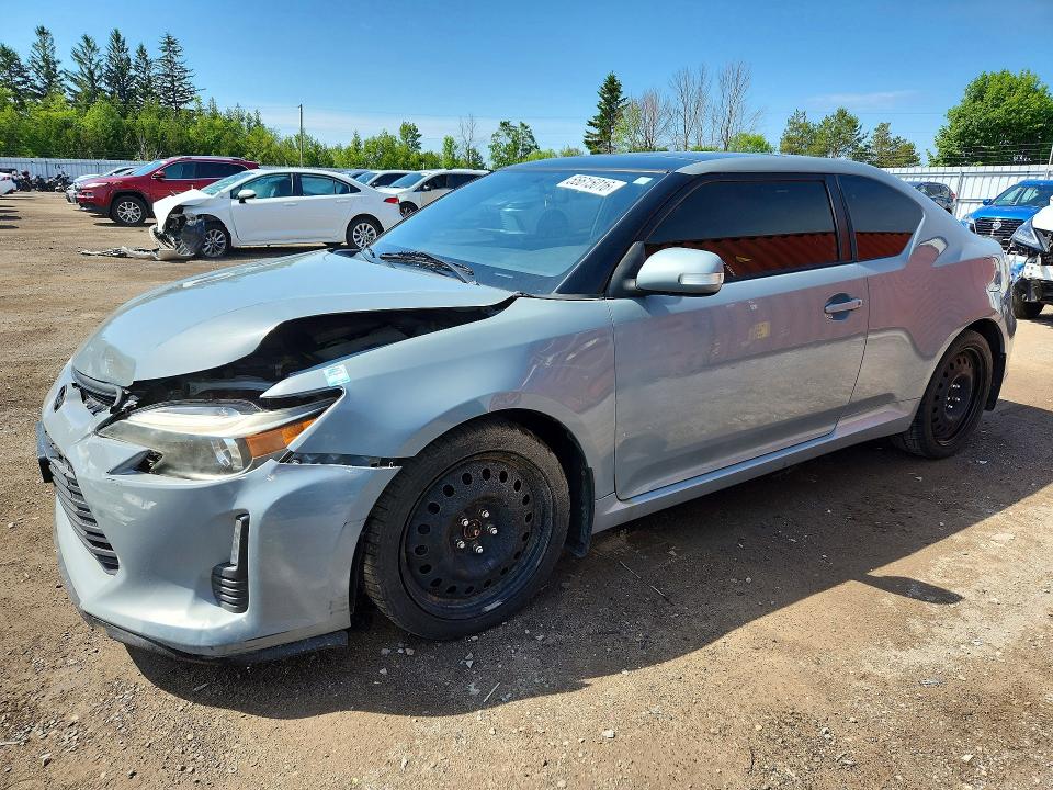 2016 Scion Tc VIN JTKJF5C78GJ018624 COPART salvage auction — FRONT END, On - Permit No Brand - Unfit, sold $3,200 on 2026-07-02 (photo 1)