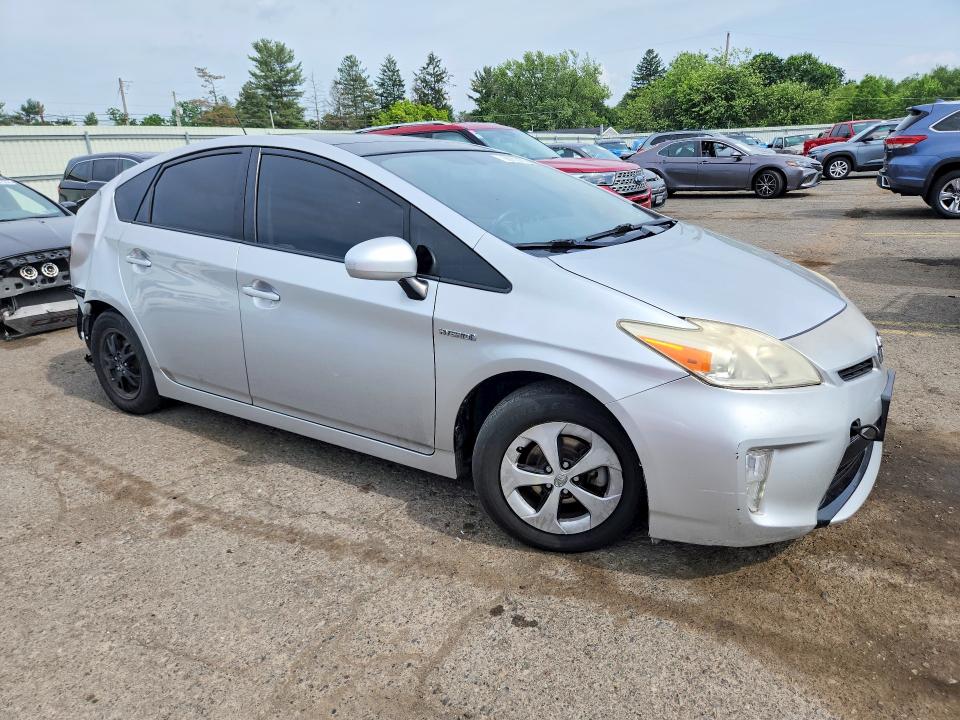 2014 Toyota Prius VIN JTDKN3DU7E1751428 COPART salvage auction — REAR END, PA - CERTIFICATE OF SALVAGE, sold $2,000 on 2026-07-31 (photo 4)