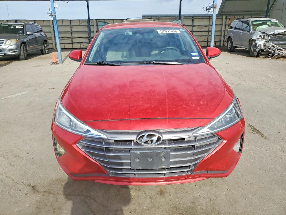 2020 Hyundai Elantra VIN 5NPD84LFXLH629824 COPART salvage auction — MECHANICAL, Tx - Salvage Vehicle Title, sold $850 on 2026-07-31 (photo 5)
