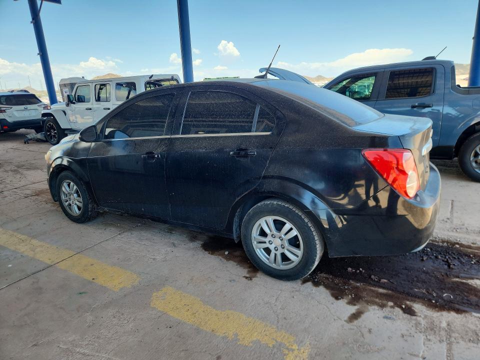 2012 Chevrolet SONIC VIN 1G1JC5SB7C4207501 COPART salvage auction — FRONT END, Az - Certificate Of Title, sold $1,750 on 2026-07-14 (photo 2)