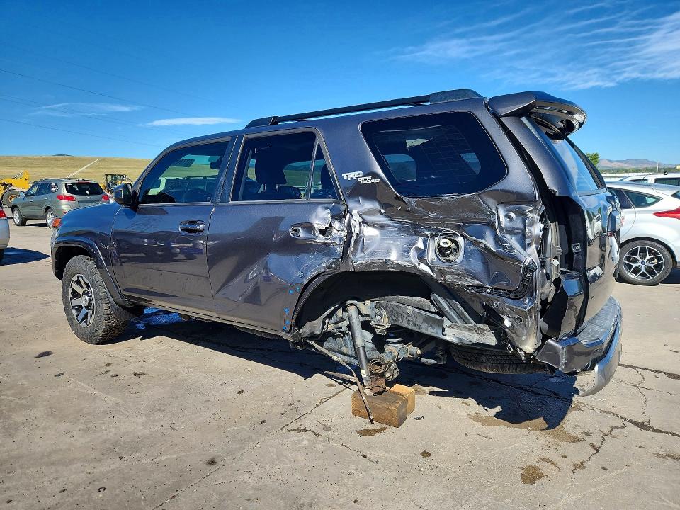 2019 Toyota 4runner VIN JTEBU5JR8K5669237 COPART salvage auction — REAR END, Co - Public - Salvage Title, sold $8,900 on 2026-07-27 (photo 2)