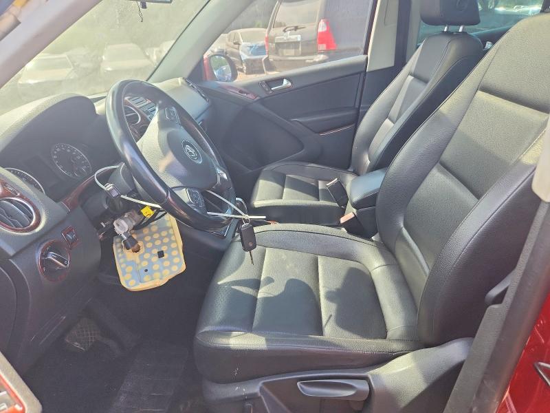 2011 Volkswagen Tiguan VIN WVGBV7AX7BW001009 COPART salvage auction — VANDALISM, Pa - Cert Of Salvage-Theft, sold $15 on 2026-08-03 (photo 7)