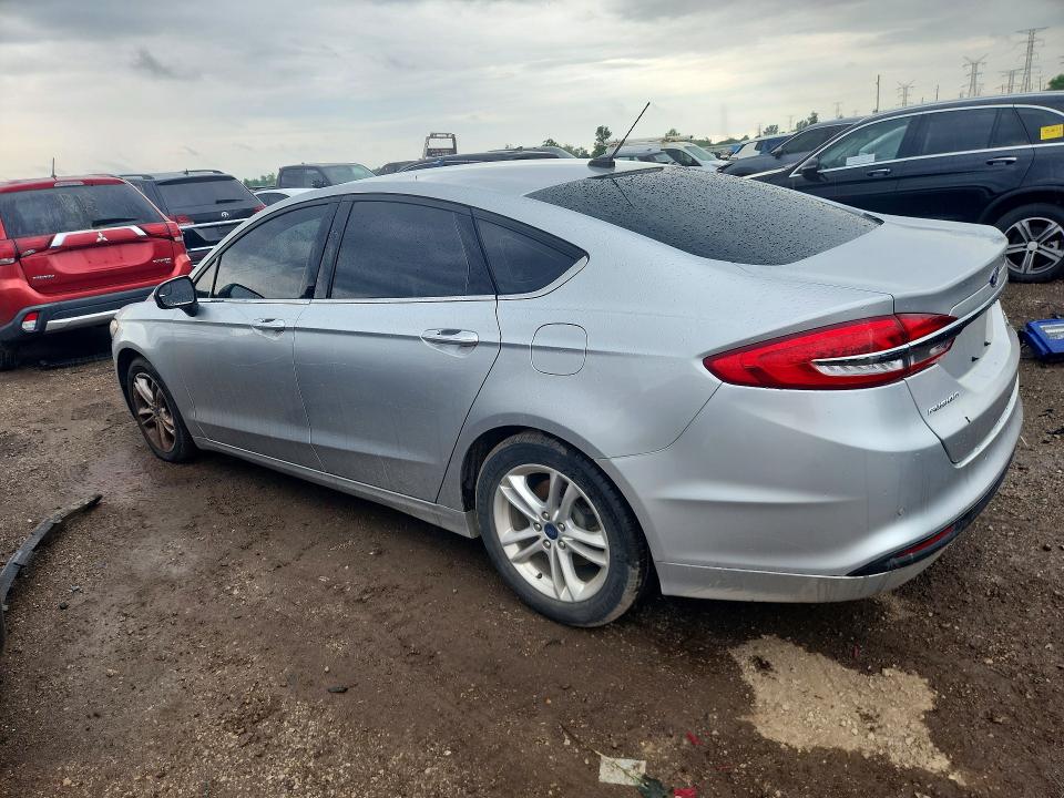 2018 Ford Fusion VIN 3FA6P0HD2JR262722 COPART salvage auction — SIDE, Il - Certificate Of Title, sold $1,250 on 2026-07-02 (photo 2)