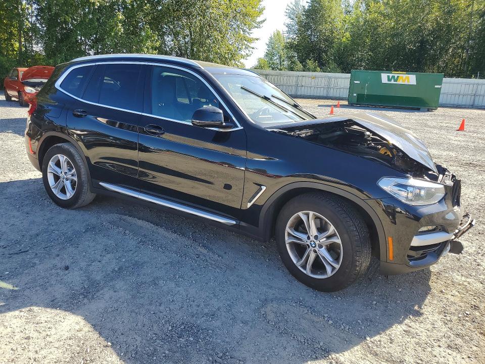 2020 BMW VIN 5UXTY3C09L9B70409 COPART salvage auction — FRONT END, Wa - Bill Of Sale, sold $3,750 on 2026-07-27 (photo 4)