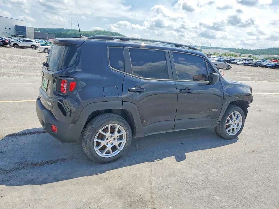 2022 Jeep VIN ZACNJDB18NPN87126 COPART salvage auction — FRONT END, Ok - Cert Of Title-Rebuilt, sold $3,600 on 2026-07-15 (photo 3)