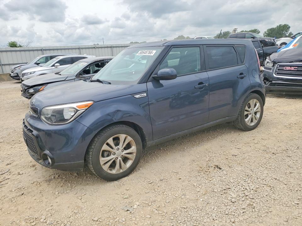 2016 Kia VIN KNDJP3A55G7353895 COPART salvage auction — FRONT END, Ks - Cert Of Title-Salvage, sold $2,050 on 2026-07-16 (photo 1)