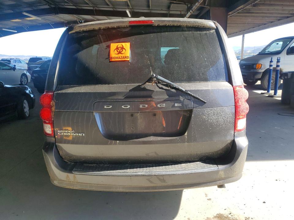 2015 Dodge VIN 2C4RDGBG9FR660454 COPART salvage auction — WATER/FLOOD, Ca - Dis/Dlr/Exp App For Dup Clean, sold $125 on 2026-07-23 (photo 6)