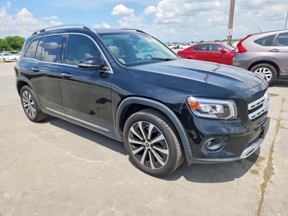 2021 Mercedes-benz Glb VIN W1N4M4GB6MW144717 COPART salvage auction — MECHANICAL, Tx - Certificate Of Title (P), sold $10,300 on 2026-07-08 (photo 4)