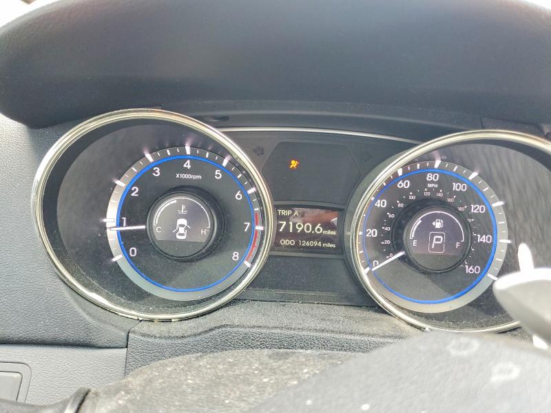 2011 Hyundai Sonata VIN 5NPEC4AC8BH253635 COPART salvage auction — SIDE, Nc - Salvage Certificate Of Title, sold $700 on 2026-07-27 (photo 9)