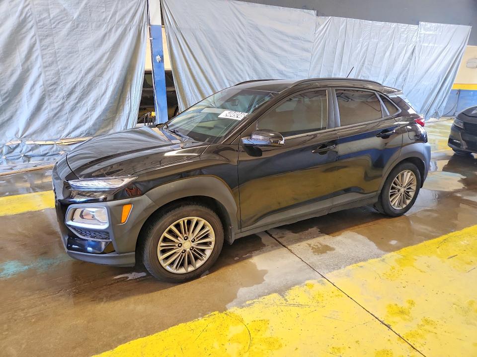 2021 Hyundai Kona VIN KM8K22AA0MU604311 COPART salvage auction — MECHANICAL, Mi - Certificate Of Title, sold $3,100 on 2026-07-30 (photo 1)