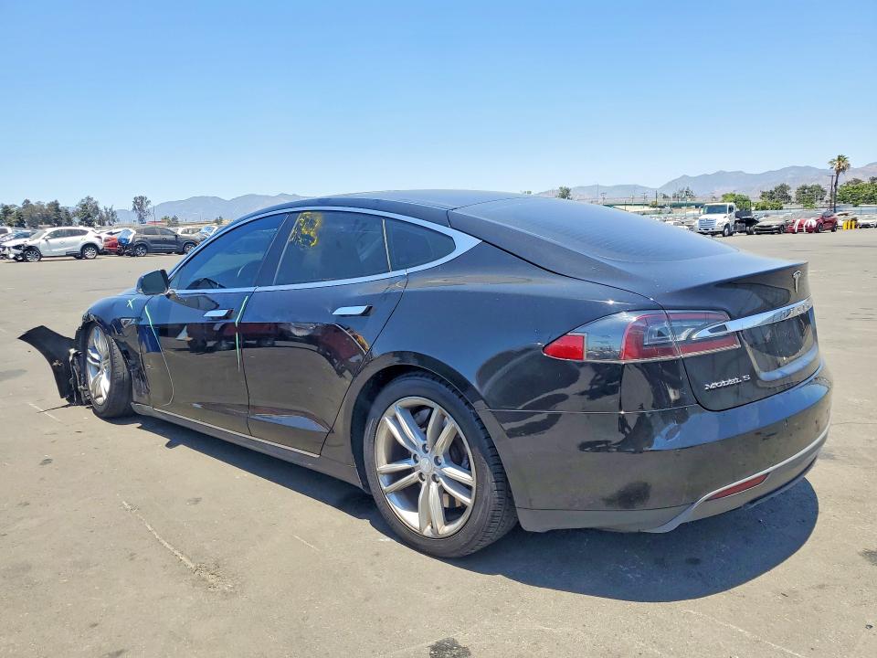 2015 Tesla Model s VIN 5YJSA1S13FF100539 COPART salvage auction — FRONT END, Ca - Salvage Certificate, sold $1,350 on 2026-07-27 (photo 2)