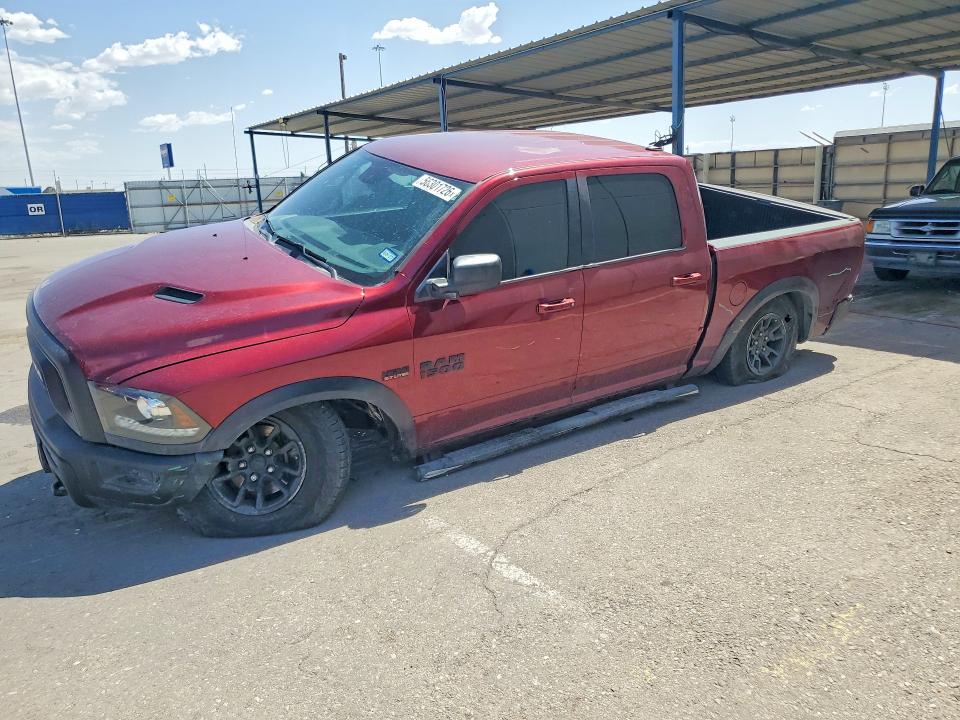 2018 Ram 1500 VIN 1C6RR7YT2JS197299 COPART salvage auction — UNDERCARRIAGE, Tx - Salvage Vehicle Title, sold $6,200 on 2026-08-14 (photo 1)