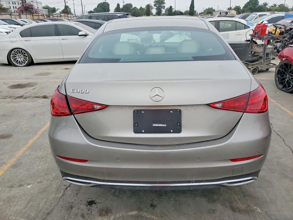 2024 Mercedes-benz C class VIN W1KAF4GB8RR226433 COPART salvage auction — FRONT END, CA - SALVAGE CERTIFICATE, sold $14,800 on 2026-07-15 (photo 6)
