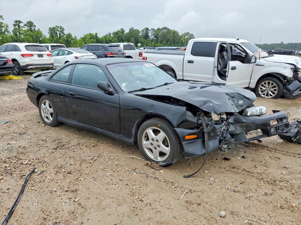 1997 Nissan 240sx VIN JN1AS44D4VW102119 COPART salvage auction — FRONT END, Tx - Salvage Vehicle Title, sold $3,200 on 2026-07-28 (photo 4)