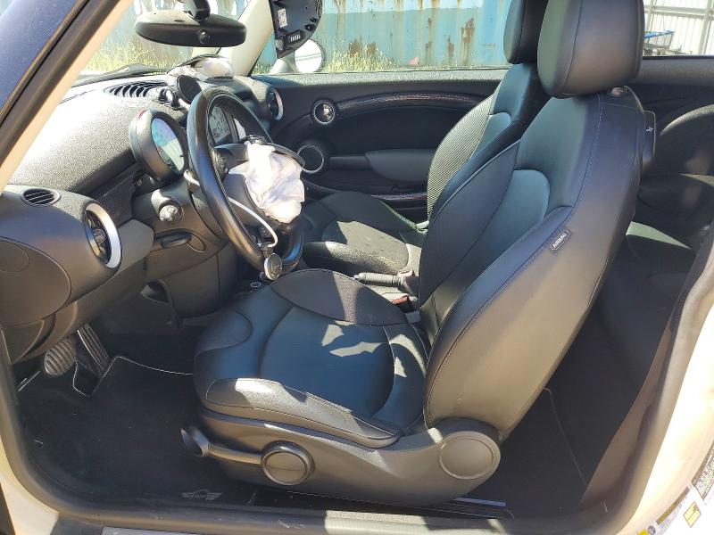 2012 Mini Cooper VIN WMWSV3C55CTY18875 COPART salvage auction — FRONT END, Ca - Salvage Certificate, sold $325 on 2026-08-07 (photo 7)