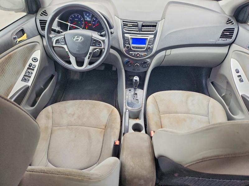 2014 Hyundai VIN KMHCU5AEXEU175814 COPART salvage auction — FRONT END, Ok - Certificate Of Title, sold $375 on 2026-07-10 (photo 8)