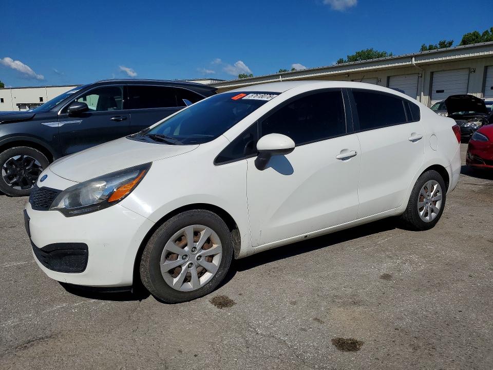 2014 Kia Rio VIN KNADM4A34E6364560 — COPART salvage auction photo