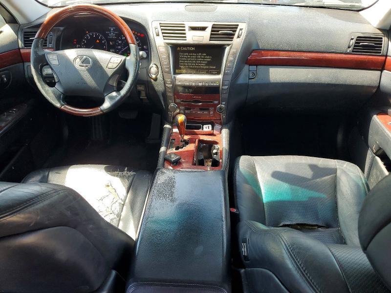 2007 Lexus Ls 460 VIN JTHBL46F675051579 COPART salvage auction — REAR END, Ca - Dis/Dlr/Exp Only Clean Title (P), sold $800 on 2026-07-28 (photo 8)