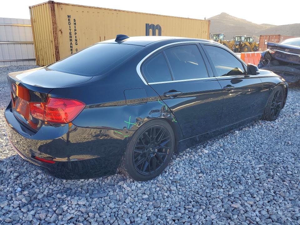2014 BMW 3er VIN WBA3B3G50ENR81948 COPART salvage auction — FRONT END, Nv - Salvage Title, sold $850 on 2026-07-20 (photo 3)