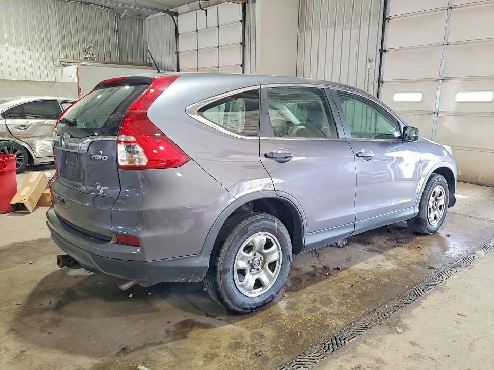 2015 Honda Cr-v VIN 5J6RM4H36FL008168 COPART salvage auction — FRONT END, Pa - Certificate Of Salvage, sold $3,650 on 2026-07-02 (photo 3)