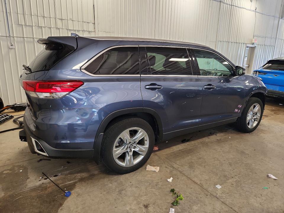 2018 Toyota Highlander VIN 5TDDZRFHXJS819170 COPART salvage auction — FRONT END, MN - CERT OF TITLE-SALVAGE, sold $375 on 2026-07-30 (photo 3)