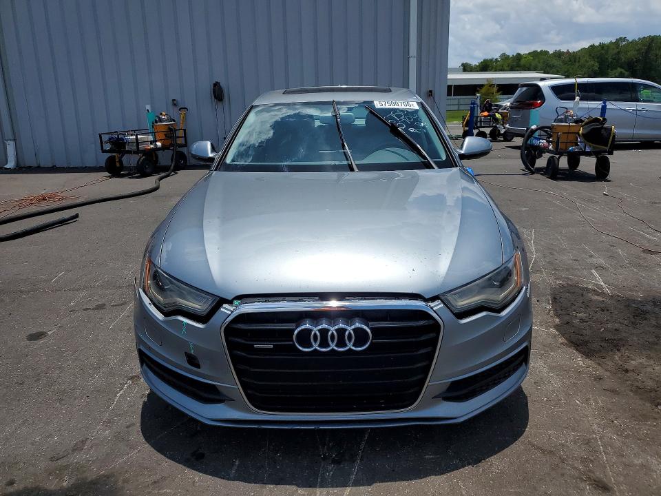 2013 Audi A6 VIN WAUHGAFC4DN041968 COPART salvage auction — FRONT END, Fl - Cert Of Title Slvg Rebuildable, sold $750 on 2026-07-06 (photo 5)