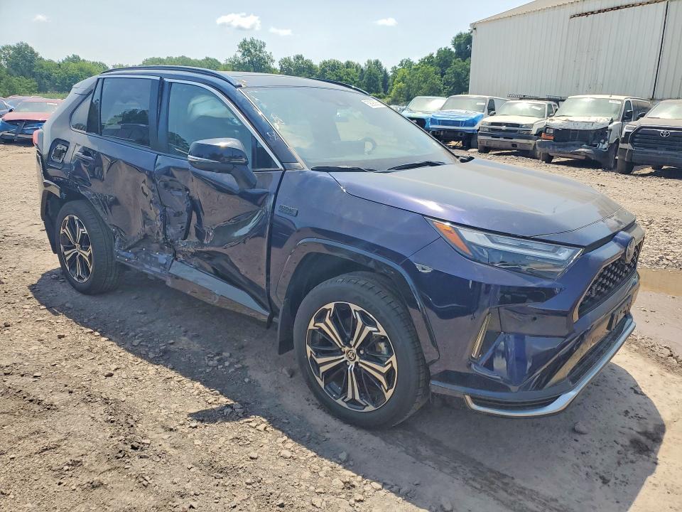 2024 Toyota Rav4 prime VIN JTMFB3FV9RD223572 COPART salvage auction — SIDE, Pa - Certificate Of Salvage, sold $20,700 on 2026-08-03 (photo 4)