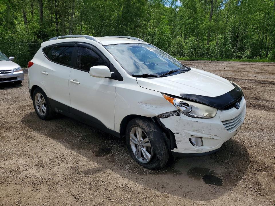 2010 Hyundai Tucson VIN KM8JU3AC0AU113410 COPART salvage auction — FRONT END, ON - PERMIT SALVAGE, sold $1,650 on 2026-07-14 (photo 4)
