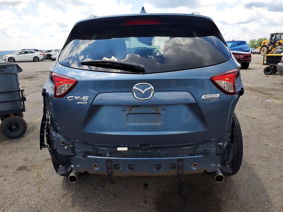 2014 Mazda Cx-5 VIN JM3KE4DY7E0416191 COPART salvage auction — REAR END, MD - CERT OF SALVAGE < 75% DAMAGE, sold $175 on 2026-07-28 (photo 6)