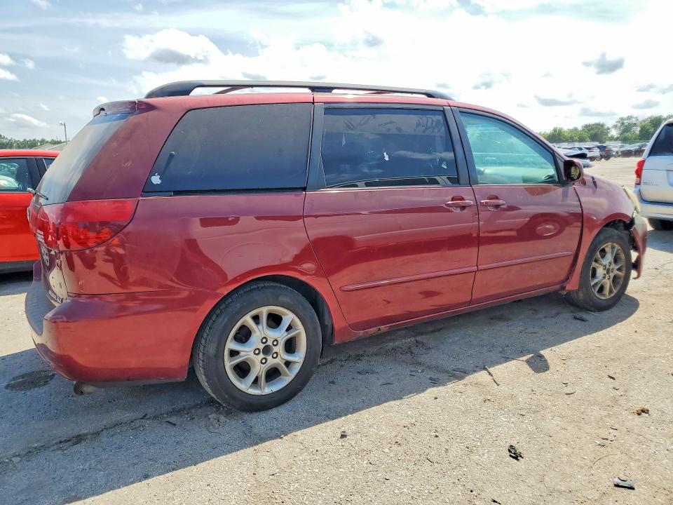 2005 Toyota Sienna VIN 5TDZA22C75S366193 COPART salvage auction — FRONT END, In - Certificate Of Title, sold $550 on 2026-07-06 (photo 3)