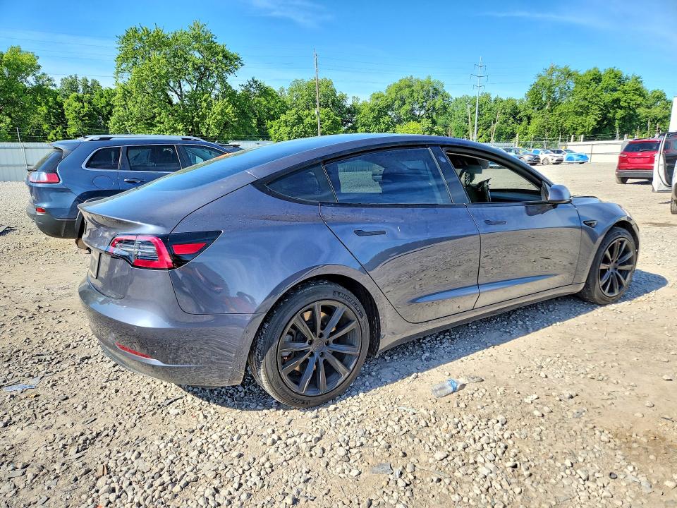 2021 Tesla Model 3 VIN 5YJ3E1EA2MF907331 COPART salvage auction — FRONT END, OH - CERT OF TITLE-SALVAGE, sold $125 on 2026-07-21 (photo 3)