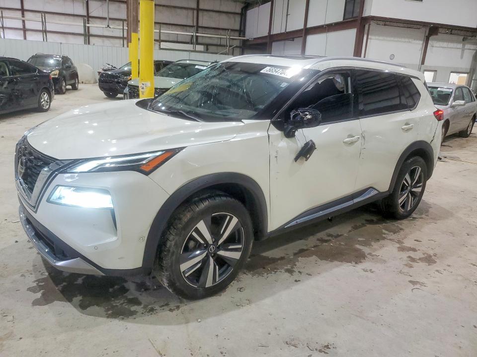 2021 Nissan Rogue VIN JN8AT3DDXMW310660 — COPART salvage auction photo