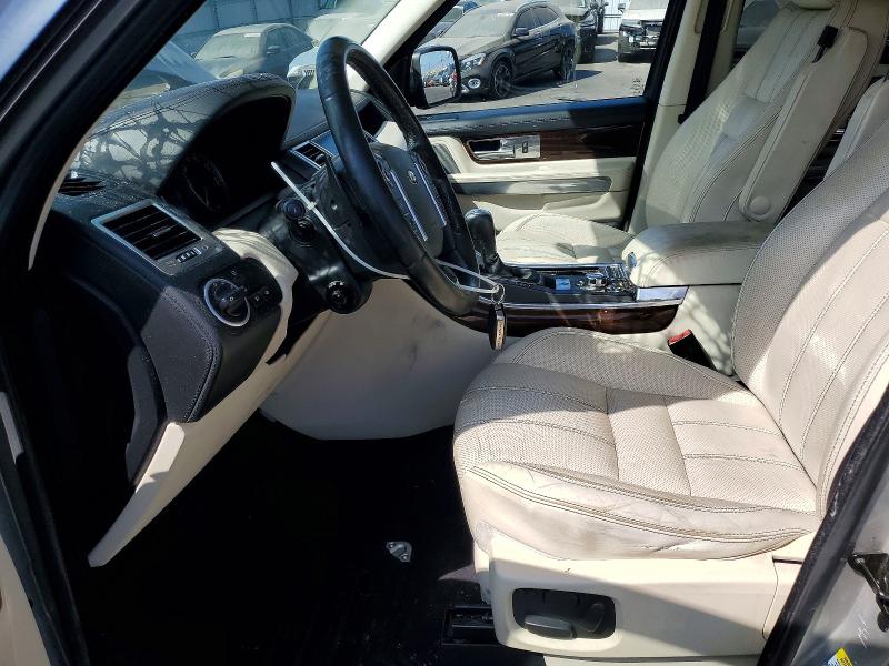 2011 Land rover RANGE ROVER VIN SALSH2E42BA266151 COPART salvage auction — FRONT END, Ca - Dis/Dlr/Exp Only Clean Title, sold $950 on 2026-07-15 (photo 7)