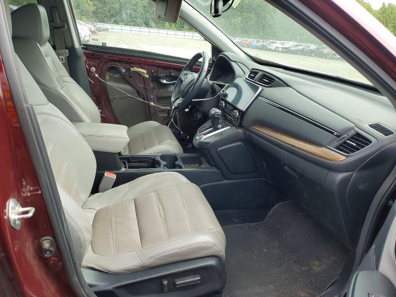 2017 Honda Cr-v VIN 7FARW1H80HE011961 COPART salvage auction — SIDE, AR - CERT OF TITLE-SALVAGE, sold $4,150 on 2026-07-13 (photo 7)