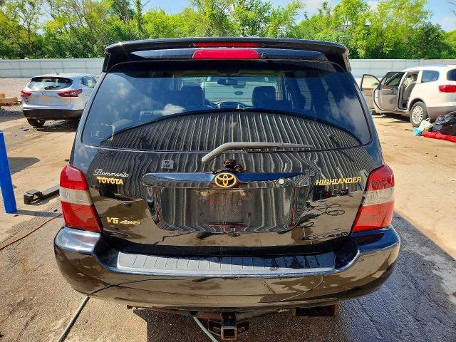 2004 Toyota Highlander VIN JTEEP21AX40028166 COPART salvage auction — FRONT END, Wi - Junked Vehicle Bill Of Sale, sold $600 on 2026-07-13 (photo 6)