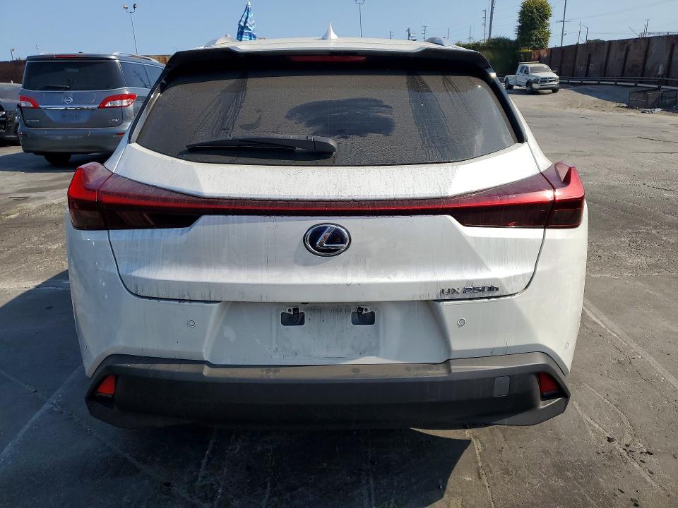 2021 Lexus Ux VIN JTHX9JBH4M2050289 COPART salvage auction — FRONT END, Ca - Salvage Certificate, sold $225 on 2026-07-29 (photo 6)