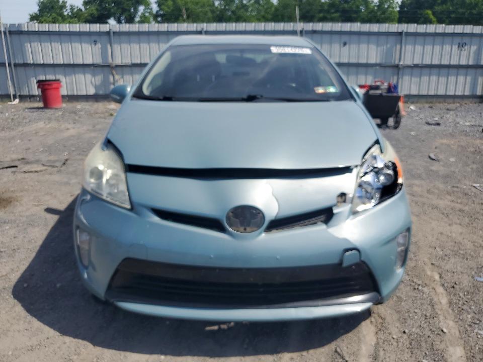 2014 Toyota Prius VIN JTDKN3DU6E1772075 COPART salvage auction — FRONT END, PA - CERTIFICATE OF SALVAGE, sold $900 on 2026-07-23 (photo 5)