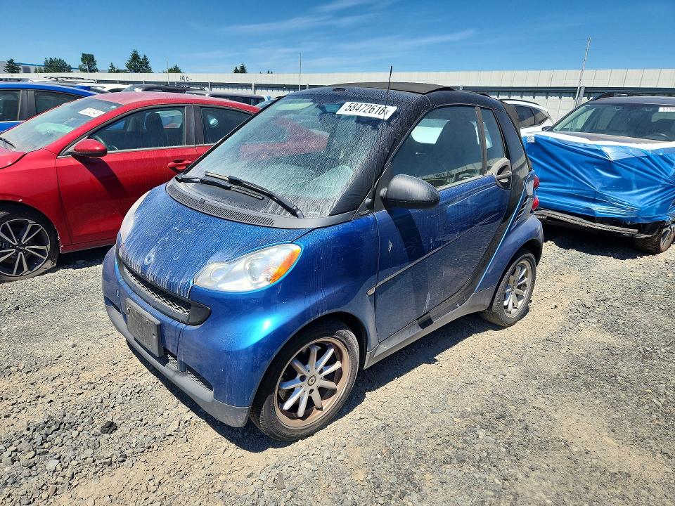 2009 Smart Fortwo VIN WMEEK31X79K210742 COPART salvage auction — SIDE, Wa - Bill Of Sale, sold $60 on 2026-07-13 (photo 1)