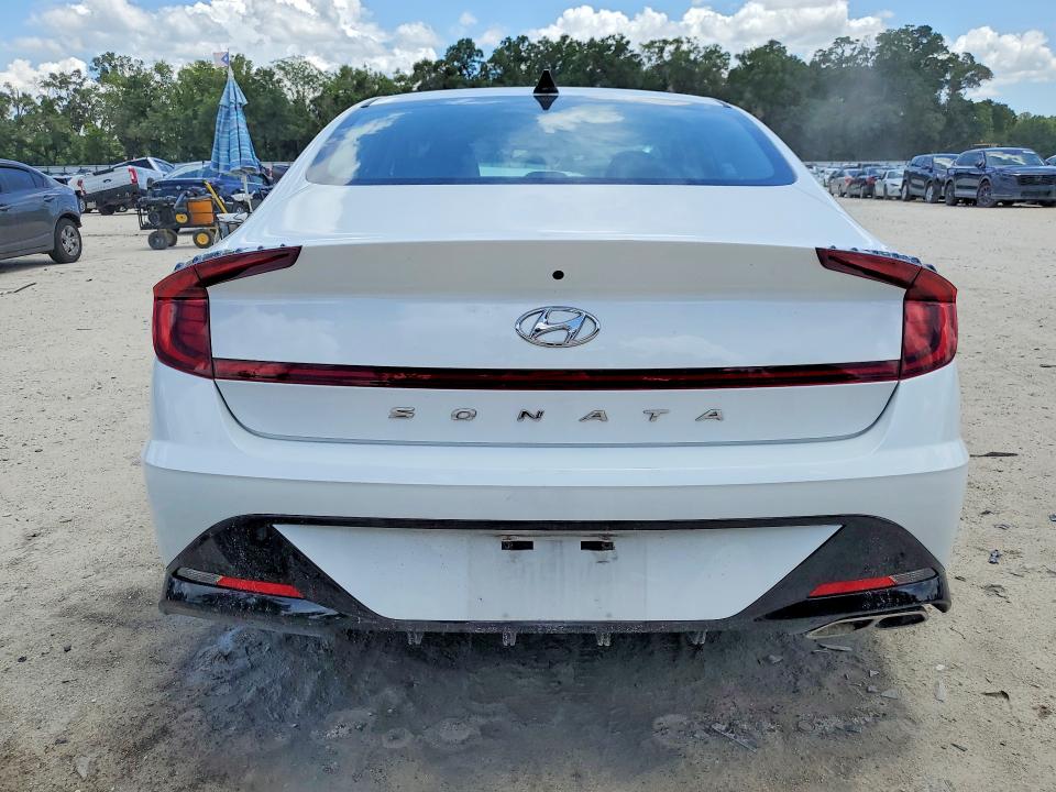 2021 Hyundai Sonata VIN 5NPEL4JAXMH110381 COPART salvage auction — FRONT END, Fl - Cert Of Title Slvg Rebuildable, sold $1,800 on 2026-07-07 (photo 6)