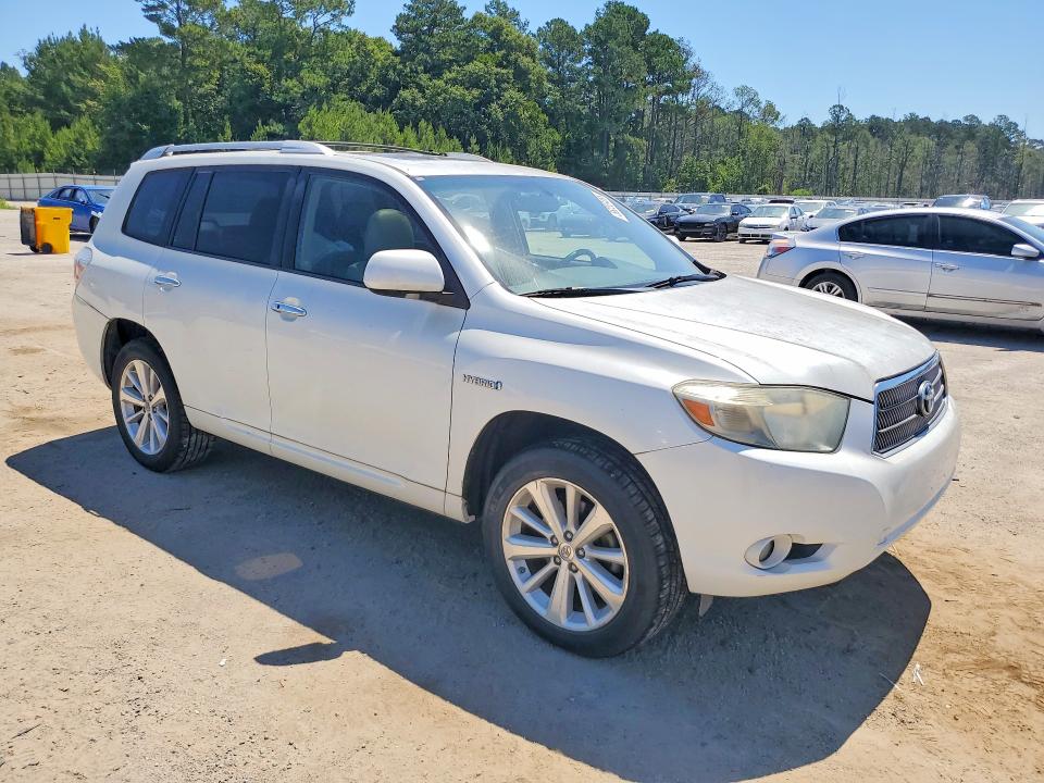 2010 Toyota Highlander VIN JTEJW3EHXA2044625 COPART salvage auction — MECHANICAL, Sc - Cert Of Title-Salvage, sold $1,550 on 2026-07-15 (photo 4)