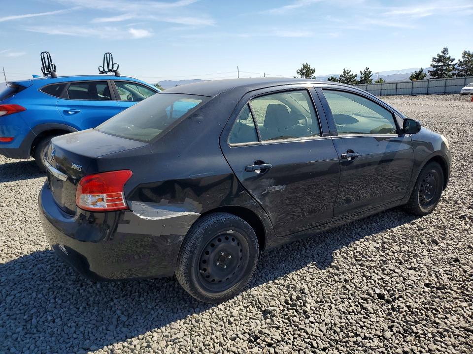 2012 Toyota Yaris VIN JTDBT4K30CL036806 COPART salvage auction — SIDE, NV - SALVAGE TITLE, sold $350 on 2026-07-30 (photo 3)