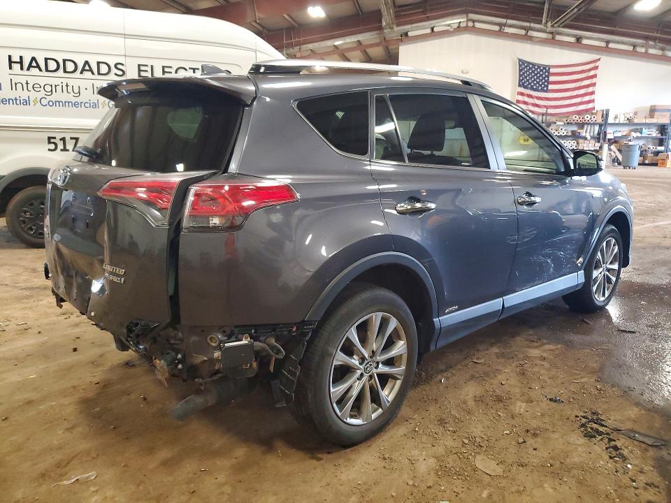 2018 Toyota Rav4 VIN JTMDJREV0JD186379 COPART salvage auction — REAR END, MI - CERTIFICATE OF TITLE, sold $5,700 on 2026-07-24 (photo 3)