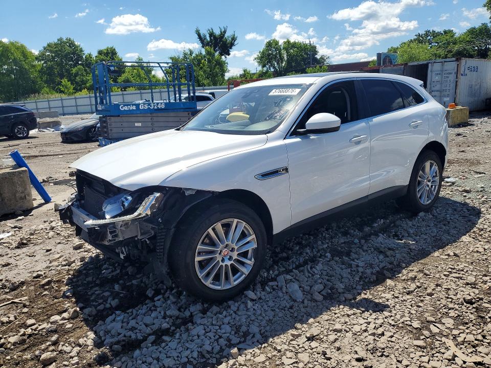 2020 Jaguar VIN SADCK2GX1LA643126 COPART salvage auction — FRONT END, Il - Salvage Certificate, sold $2,700 on 2026-07-29 (photo 1)