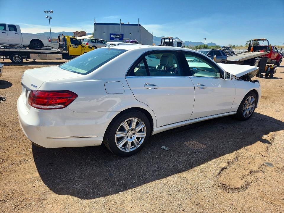 2014 Mercedes-benz E-klasse VIN WDDHF8JB8EA976499 COPART salvage auction — FRONT END, CO - SALVAGE TITLE, sold $2,100 on 2026-08-03 (photo 3)