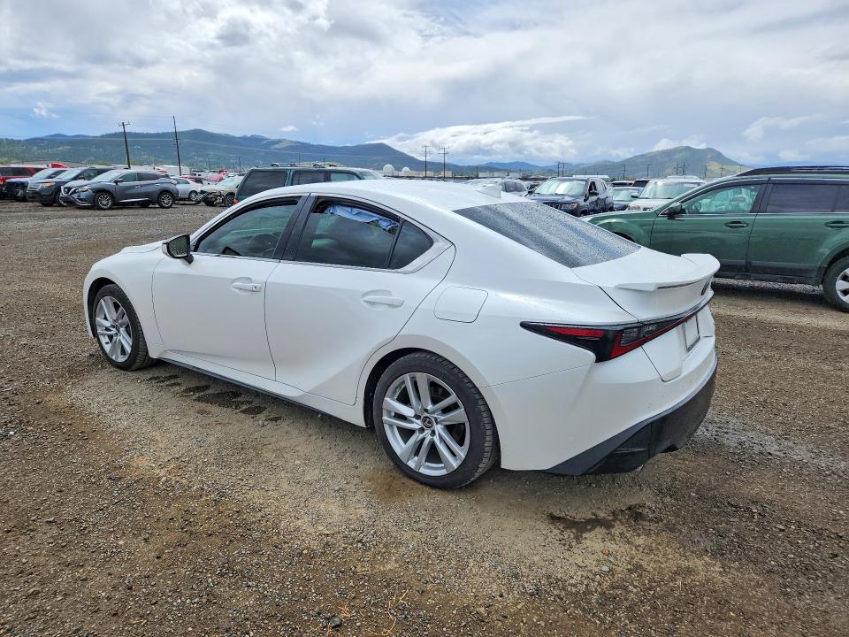 2021 Lexus Is VIN JTHC81F29M5044834 COPART salvage auction — FRONT END, Mt - Salvage Certificate Of A Vehic, sold $200 on 2026-07-14 (photo 2)